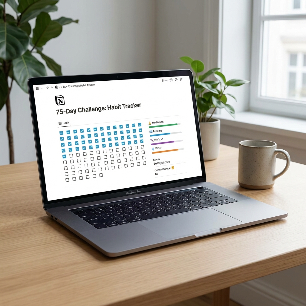 75 Soft Notion Template